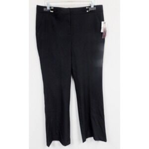 Women's Dana Buchman Black  Tie  Trouser Pants Size 12  NWT